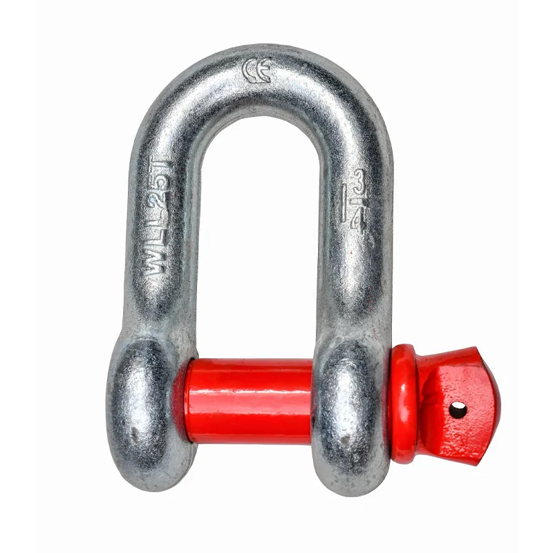 Alloy Steel D Shackle Grade 80 Screw Pin